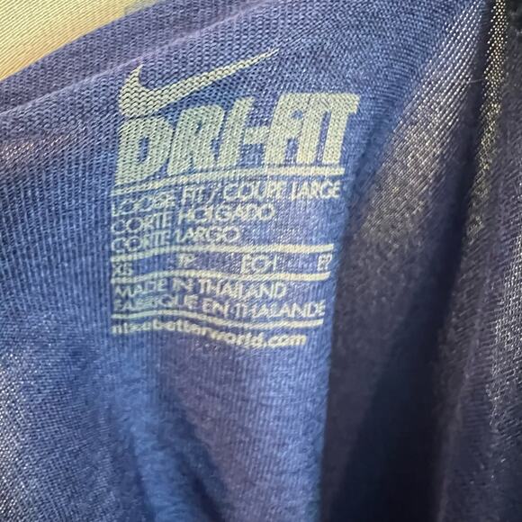 Nike Dri Fit Women's Activewear Tank‎ Top Royal Blue Size XS - Picture 5 of 8